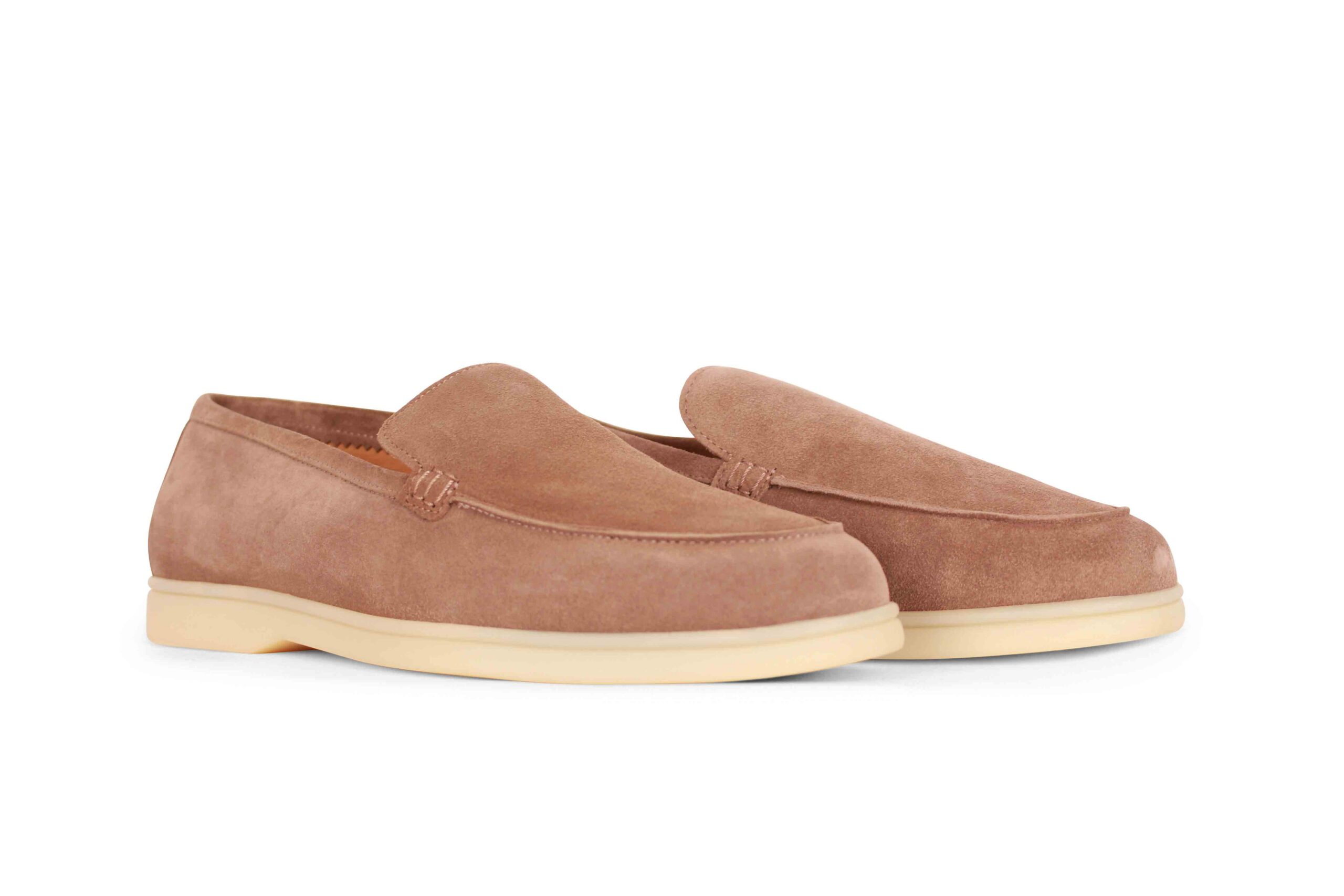 Vanter Low-Top Suede Loafers