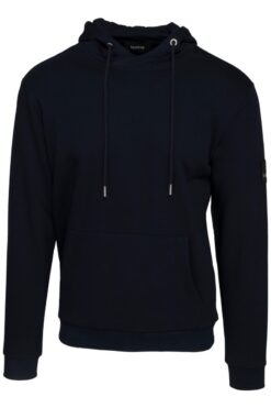 Logo Patch Cotton Strech Hoodie
