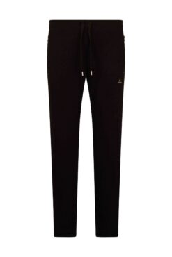 Logo Patch Cotton Strech Sweatpants Navy