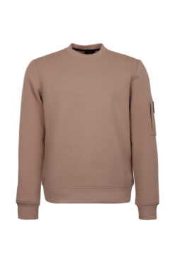 Logo Cotton Sweater with Pocket