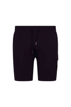 Logo Patch Cotton Shorts Pocket