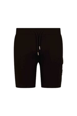 Logo Patch Cotton Shorts Pocket
