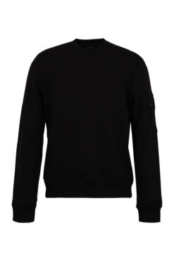 Brushed Cotton Sweater with Pocket